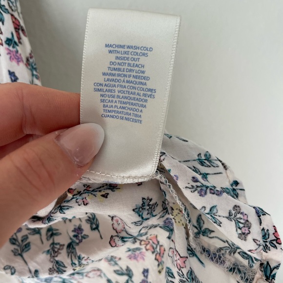 Sadie Robertson sleeveless floral print top Size M - Picture 5 of 7